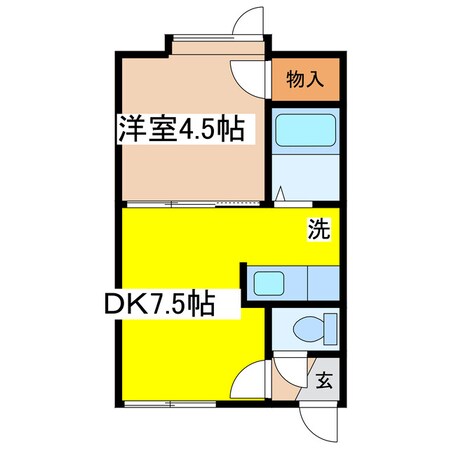 ８トレジャーの物件間取画像